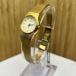 Vintage Seiko Ladies Gold Plated Quartz Watch White Dial